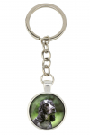 American Cocker Spaniel, Merry Cocker - keychain with your photo, key decoration, bag pendant from Art-Dog brand
