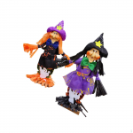 2Pcs Halloween s Decor Fall Harvest Doll Ornament Figurines, for Party Outside ghost
