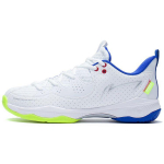Li Ning Zhan Ji III Lite L&ouml;&ouml;gisummutavad libisemiskindlad kulumiskindlad madalad sulgpallijalatsid Unisex toss Valge Sinine AYZS016-1 39