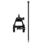 Mootorratta Jalgratta Lenkstangi Kinnitusklamber N&auml;htamatu Monopod Alumiiniumisulam 360 ONE RS ONE X2 ONE R ONE X Kaamera jaoks black