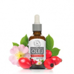 e-FIORE Olejek z Dzikiej R&oacute;ży ROSEHIP OIL Nierafinowany, rubinowy, 50ml