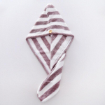 Naistele T&uuml;drukutele K&auml;ter&auml;tikud Vannitoa Mikrofiiberr&auml;tik Triibuline Juukser&auml;tik Magic Mikrofiiber Du&scaron;im&uuml;ts Daam Turban Head roosa punane v&auml;rv