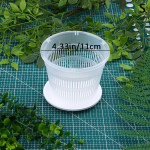 V&otilde;rgusilmast poti juurekontroll Orhidee hingav kasvukonteiner kandikuga &auml;ravooluavaga Orhideepott aiaplastist pott S