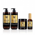 PURC Maroko argaani&otilde;liga juukseseerum siluv &scaron;ampoon palsam ja parandav juuksemask komplektid peanahka hooldavad juuksehooldus Set pruun