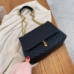 &Uuml;hev&auml;rviline PU Crossbody kott Uus naiste peen lukuvahega kihiline ketiga &otilde;lakott Elegantne luksuslik klassikaline k&auml;ekott gray