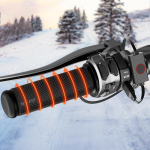 Mootorratta soojendusega k&auml;epidemete kate IP66 veekindel elektriline soojendusega k&auml;epideme kate Juhtrauasoojenduse soojendaja mootorratta tarvikud CHINA