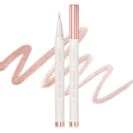 Rom& Twinkle Pen Liner 0.5g, 03 Rosy Sparkle, 1 piece white