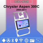 Android Carplay autoraadio Chrysler Aspen 300C jaoks 2004-2011 Multimeediam&auml;ngija peaseade Stereo GPS-navigatsioon BT WIFI 2+32GB 1+16GB