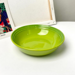 7-tolline keraamiline kauss, portselanist k&ouml;&ouml;gin&otilde;u taldrik, &uuml;mmargune nuudli-rameni salati kausid teraviljast pastakausid, mikrolaineahjus ohutu 18 cm 7 inch