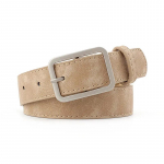 Mood Square Pin Pandlad Rihmad Naiste H&otilde;bedane Pandlaga Nahast Rihmad Teksadele Retro Wild Rihmad Naistele V&ouml;&ouml;rihmad &Otilde;pilasrihm 105CM