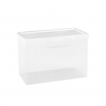 Kaardi hoiukarp L&auml;bipaistev plastkarp M&auml;ngukaartide hoiukast ID-kaardi visiitkaartide hoiukarp