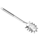 Spagetid lusikas nuudlid roostevabast terasest k&ouml;&ouml;giriistad terasest server Keetmine kaasaskantav t&uuml;vi Itaalia pasta 32.50X7.00X2.00CM h&otilde;be
