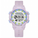 Moodne taustavalgus, sportlik digitaalne k&auml;ekell naiste kell, luksuslik t&auml;isterasest &auml;rikuup&auml;ev veekindel Chrono &otilde;pilaste k&auml;ekell beebi roosa v&auml;rv