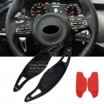 2 tk auto rooliratta DSG k&auml;igulaba alumiiniumsulamist k&auml;iguvahetuse pikendus Kia Stinger CK K8 2018 2019 2020 jaoks punane