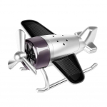 Creative Solar Aircraft Auto &otilde;huv&auml;rskendaja keskjuhtimine Lennuki ornament Mini Dekoratsioon Auto Parf&uuml;&uuml;m &otilde;huv&auml;rskendaja L&otilde;hn h&otilde;be