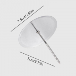 Roostevabast terasest torud, k&uuml;&uuml;neotsad, koogid, &scaron;okolaadik&uuml;psised, lilled, kaunistusn&otilde;elaalused, koore &uuml;lekandealus K&uuml;psetus-kondiitritooted XL