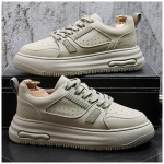 Meeste tossud vabaajaspordijalatsid meestele Kerged PU-nahast hingavad kingad Meeste lamedad valged tennised Zapatillas Hombre 38 roheline