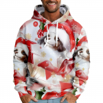 Meeste vaba tr&uuml;kiga kapuutsiga dressipluus Meeste vabaaja moodne spordisviiter XXXXXL