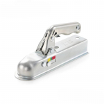 Universaalne haagise haakekonks 50 mm pressitud teras piduriteta haagiste jaoks kuni 750 kg haagise haakekonksu pukseerimiskonks haagiselamute jaoks h&otilde;be