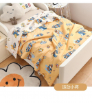 Klass A 60 Rullitud Tr&uuml;kitud Pikk-Kiuline Puuvill Lasteaia Sisseastumine Laste Suvine Tekk 120x150cm