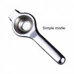 Roostevabast terasest majapidamises kasutatavate puuviljade sidruni k&auml;sitsi mahlapress Tsitrusviljade apelsini k&auml;sipressimismasin Vastupidav k&ouml;&ouml;git&ouml;&ouml;riist