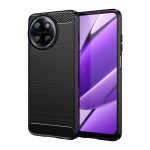 Funda Realme 11 4G Globali jaoks Realme 11 4G 5G Globaalne Kate Harjatud Kummist Telefoni&uuml;mbris P&otilde;rutuskindel TPU Kaitsev Tagakaas Realme 11 4G must