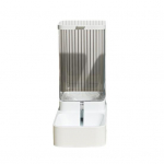 Automaatne kassis&ouml;&ouml;tja 3,8 l/133,7 untsi 4,6-naeline kassi/koera s&ouml;&ouml;tja, suure mahutavusega lemmikloomatoidu veejaotur koertele, kassidele A