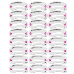 24 stiili Hoolitsemise kulmude &scaron;abloonide komplekt Meigit&ouml;&ouml;riistad Ilu kulmude &scaron;abloon naistele Ilut&ouml;&ouml;riistad Aksessuaarid