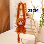 Džungli gorilla pl&uuml;&uuml;sm&auml;nguasi pikkade k&auml;te ja jalgadega ahinukk lastele j&otilde;ulukink nukk kaltsunukk t&auml;istopitud m&auml;nguasjad t&auml;istopitud loom