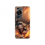 Coque Huawei P60 Demon Slayer Nezuko 3D art anime Manga copie Maniacase