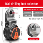 Elektriline puurvasar tolmuimeja tolmukoguja &ndash; seinatolmu eemaldamise t&ouml;&ouml;riist