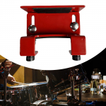 Bassitrumli platvormiga trummid t&otilde;stukid, t&otilde;steosad, professionaalne t&otilde;steseade punane