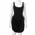 Seksikad naiste moepeod, &otilde;htused &ouml;&ouml;klubid, Y2K valged kleidid, suvised varrukateta vabaaja rannakleidid M must