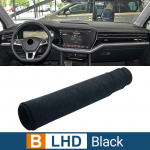 Autotarvikud Volkswagen VW Touareg MK3 2019 2020 2021 2022 2023 2024 jaoks Armatuurlaua kate V&auml;ltida valgust Padi Anti-UV Vaibad Matt must