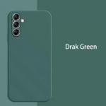 Vedelas silikoonist pehme telefoni&uuml;mbrise kate Samsung Galaxy A05 A05S A35 A55 A54 5G A05 A16 A26 S23 FE S23+ S24 5G S25 Plus jaoks Redmi 13C 14C M&auml;rkus 14 12 Samsung Galaxy A16 kesk&ouml;&ouml;roheline v&auml;rv