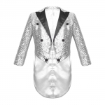 Laste Poiste Klassikaline Smoking Litritega Bleiser Frakk P&auml;&auml;sukesesaba &Uuml;likonnajakk Avatud Esiosaga Esinemiskost&uuml;&uuml;m 5-6 Years h&otilde;be