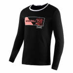 Meeste paks fliisist termiline aluss&auml;rk - Slim Fit, k&uuml;lma ilma aluskiht s&uuml;giseks ja talveks 185 (XXXL) must