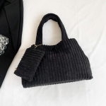 Isikup&auml;rastatud suure mahutavusega kandekott talvel, uus vabaaja trendikas k&auml;ekott naiste kottide ni&scaron;i moek&auml;ekottidele