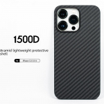 Kevlar aramiidkiust iPhone 12/13/14/15 Pro Max &uuml;mbris - Crater t&auml;ielikult kattev disain iPhone 13 Pro Max