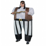 Halloweeni piraadi t&auml;ispuhutav kost&uuml;&uuml;m Cosplay Pirate Cosplay + kost&uuml;&uuml;mide kost&uuml;&uuml;mide peorekvisiidid Adult