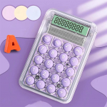 Armas Vaikne Kalkulaator Mini Versioon &Otilde;ppimise Abivahend V&auml;ike Kaasaskantav Kalkulaator Koolitarbed &Otilde;pilased/Finants roosa