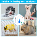 11 tk kutsika kassipoja toitmistoru komplekt