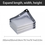 L&auml;bipaistev Veekindel Tugev Kate Vihmakindel Kate Aiam&ouml;&ouml;bli Kaitse Telkimistelgi Tarvikud Terrassitaimedele Henhous puhas