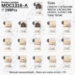 MOOXI Anime Seeria Skibidi Tualeti Figuurid Operaator Lahingurobot Ehitusklotsid Mudel MOC Klotsid DIY Montessori M&auml;nguasjad Laste Kingitused