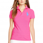 Polo Ralph Lauren Hobuse Tikandiga Tr&uuml;kitud Polo S&auml;rk Naiste topid 211505656-065 XS