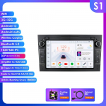 Ossuret Intelligentne 8G 128G Android 12 Autoraadio Opel Astra H J 2004 Vectra Vauxhall Antara Zafira Corsa C D Vivaro Meriva jaoks 4G Carplay GPS-m&auml;ngija B S1 8Core 3G 32G