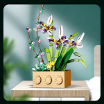 Uue Disainiga Ehitusklotsid Lillede Orhidee Seeria Bonsai &Otilde;itsemise Klotside Komplekt Kodu Kaunistus Kollektsioon M&auml;nguasjad Kingitused