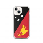 Coque T&eacute;lephone Drapeau Papouasie-Nouvelle-Guin&eacute;e &ndash; iPhone 14