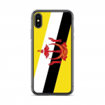 Coque T&eacute;lephone Drapeau Brunei &ndash; iPhone X