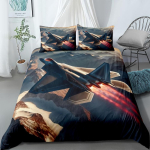 Fly the Concorde tekikottide komplekt UK &Uuml;ksik Kahekohaline Kuninganna USA &Uuml;heinimese T&auml;iskasvanu Kuninga Suurus Voodipesu komplekti hulgas 150x220cm